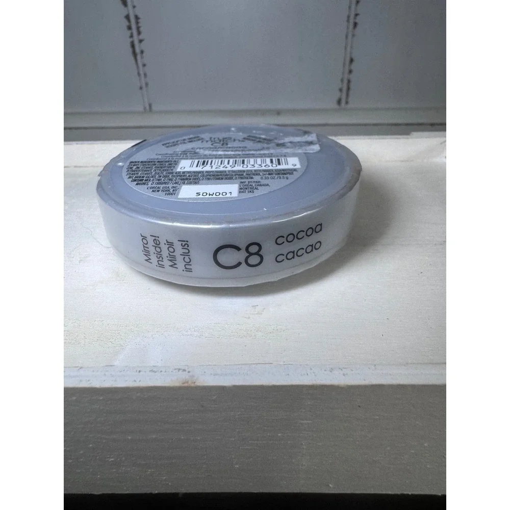 L'Oreal True Match Super-Blendable Powder C8 Cocoa Cacao Cool 0.33 oz New Sealed